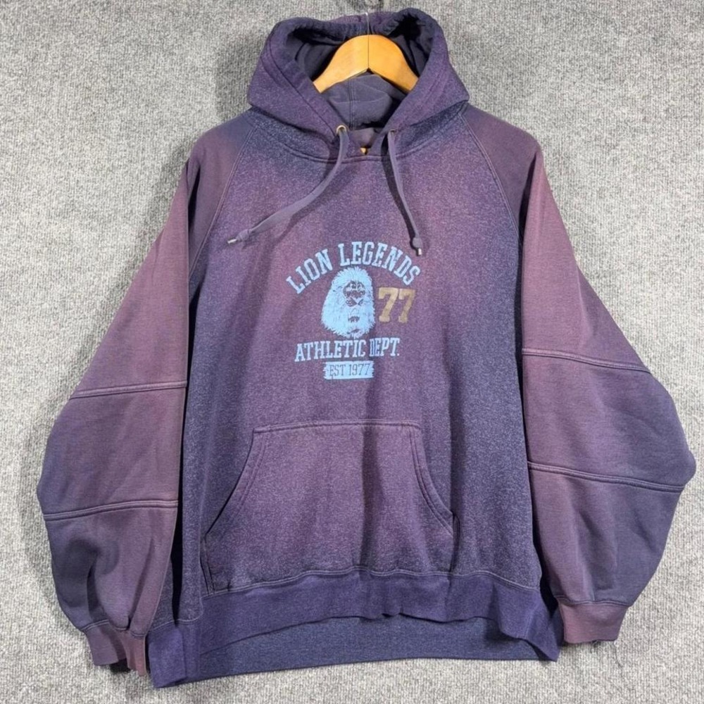Bugle Boy Sweater Mens Extra Large Lion Legends Athletic Dept 77 Hoodie
